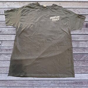 Snap-on Large T-Shirt Mens Charcoal Grey Y2K Legendary Performance Truck